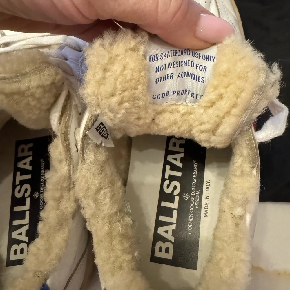Golden Goose Ball Star Shearling New in Bag 7/7.5 - Picture 5 of 10